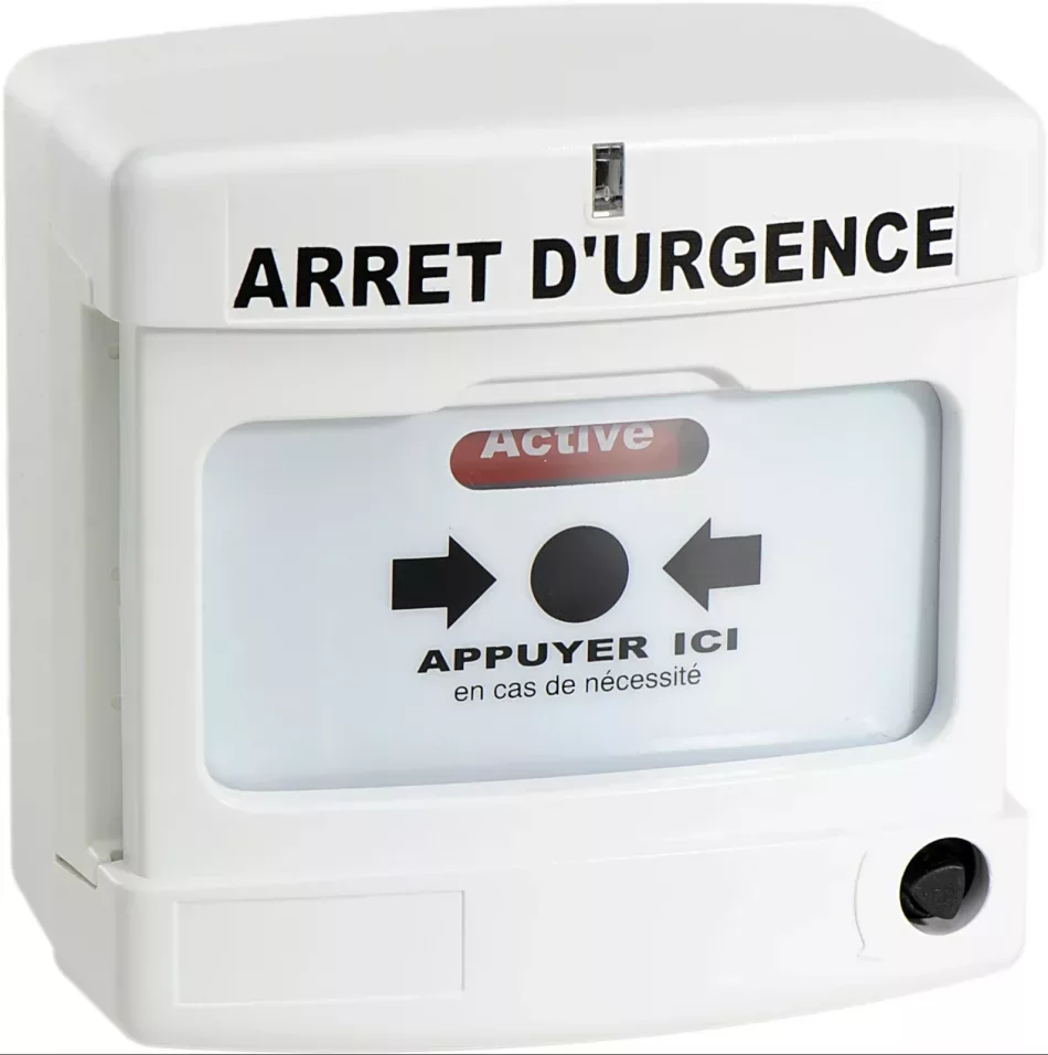 Dm d'arrêt d'urgence - double contact