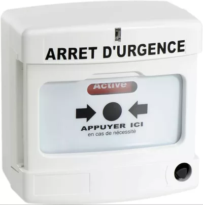 DM d'arrêt d'urgence - simple contact